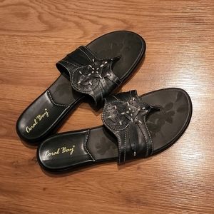 Coral Bay Black Sandals